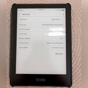 Kindle Paperwhite 11th Gen - Classic Black